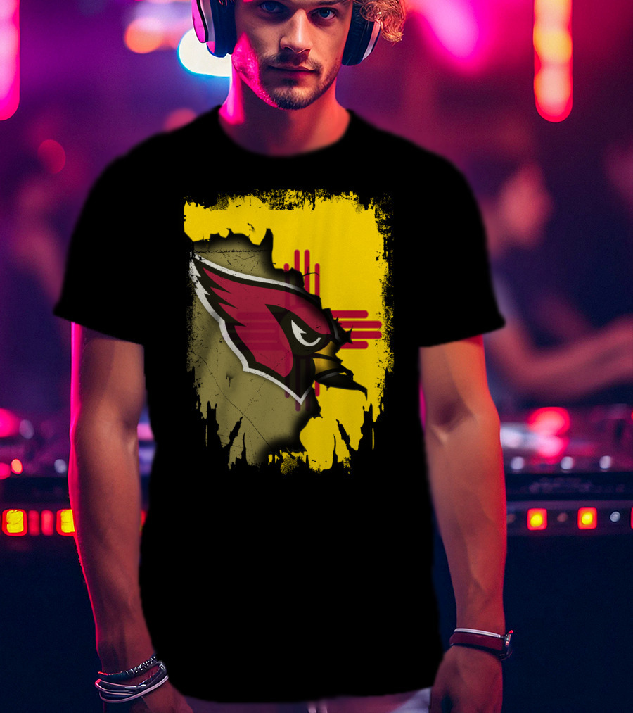 Together New Mexico Flag With Cardinals T-Shirt