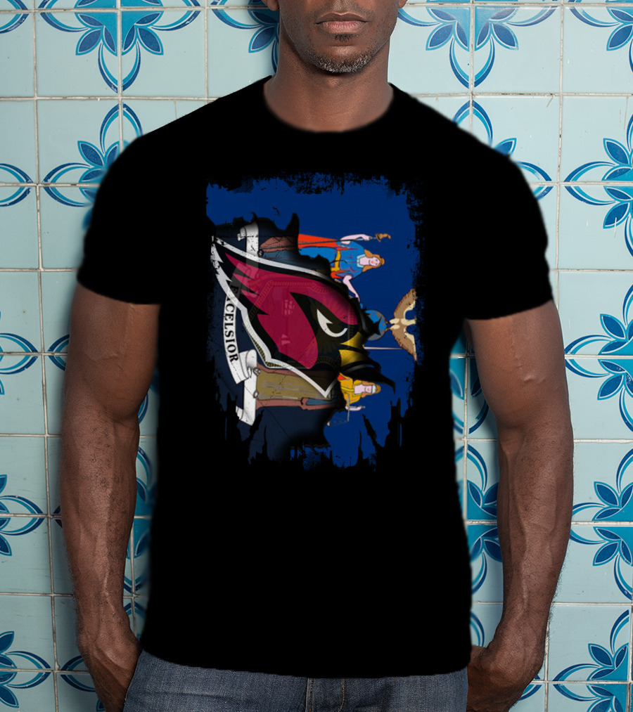 Excelsior Cardinals New York Mashup T-Shirt