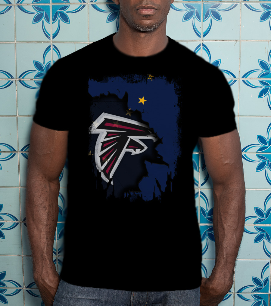 Together Alaska Falcons Logo State Stars T-Shirt