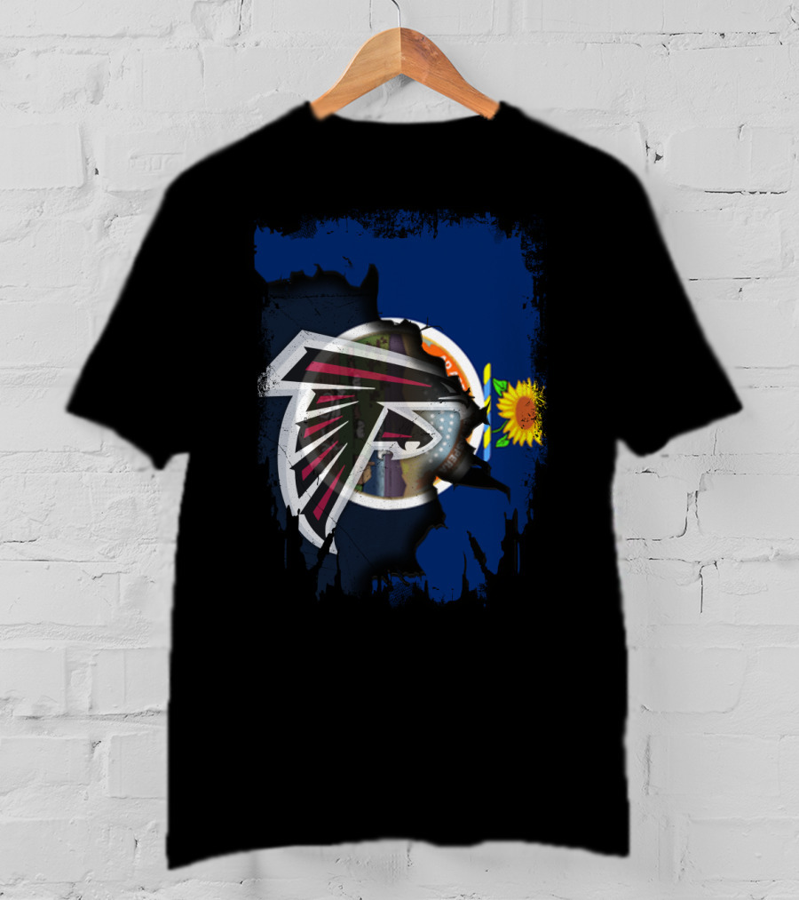 Kansas Meets Falcons United T-Shirt