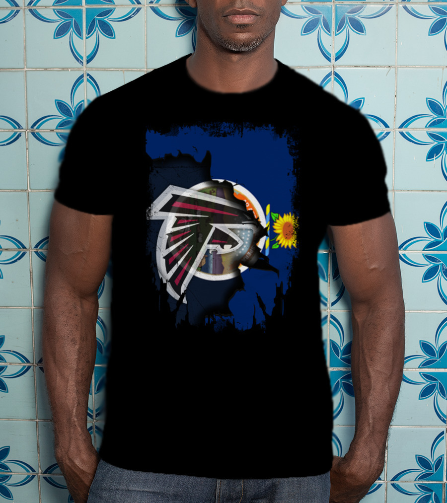 Kansas Meets Falcons United T-Shirt