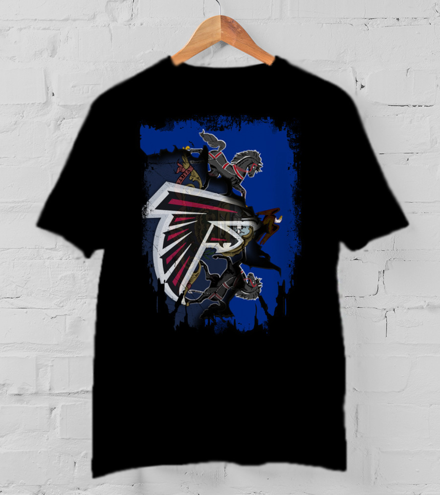 Together Pennsylvania Falcons Coat Of Arms Logo Collaboration T-Shirt