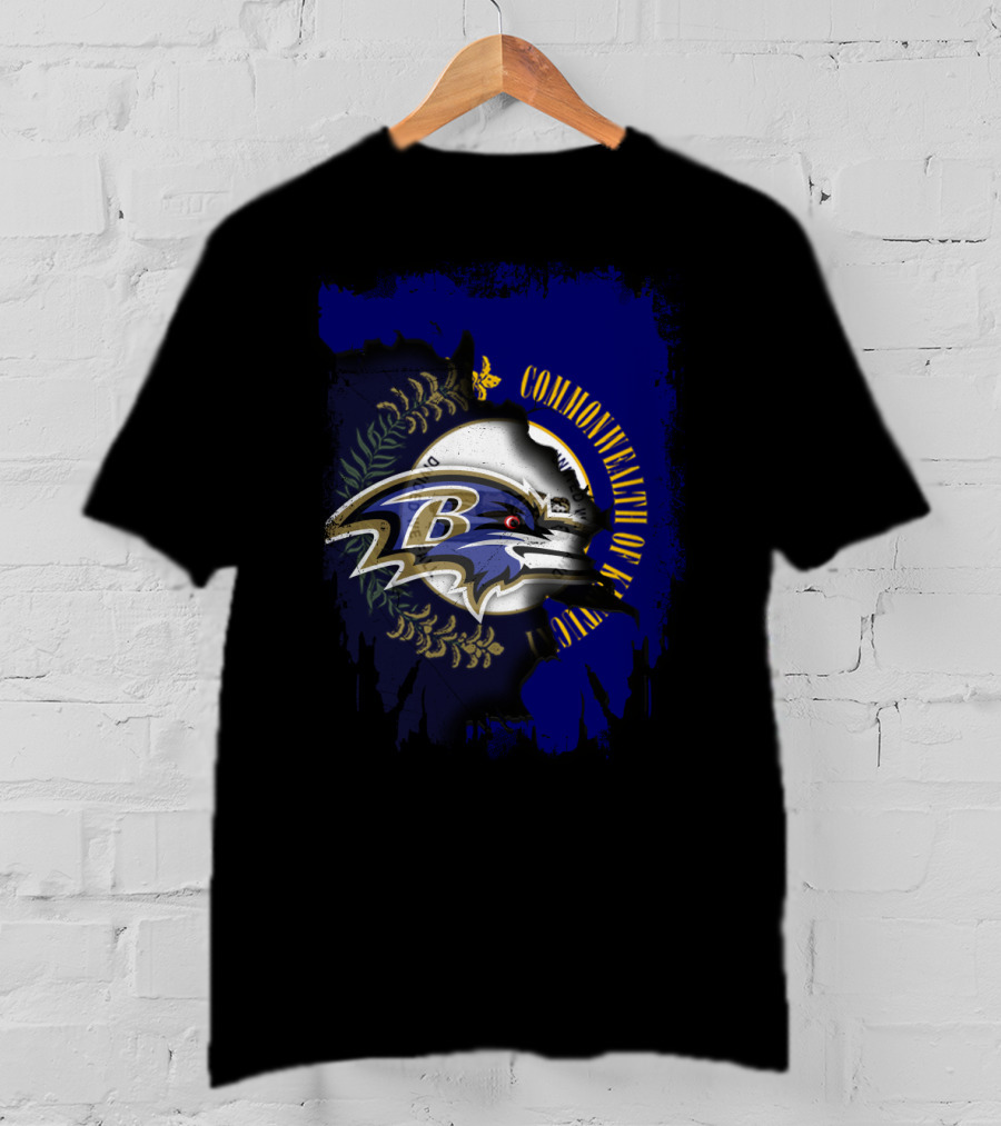 Commonwealth Of Kentucky Baltimore Ravens Ravens T-Shirt