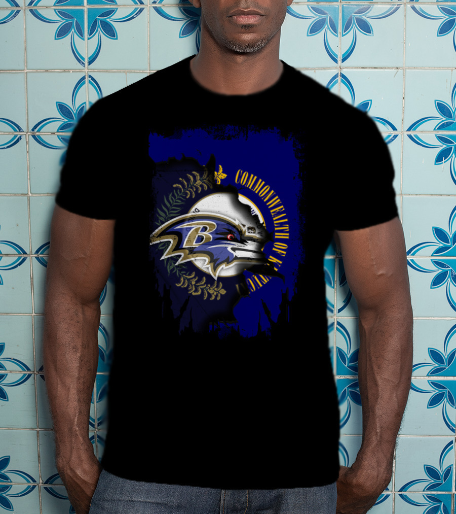 Commonwealth Of Kentucky Baltimore Ravens Ravens T-Shirt