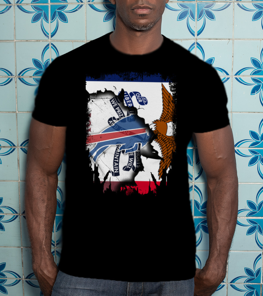 Together Iowa Our Liberties We Prize Buffalo T-Shirt