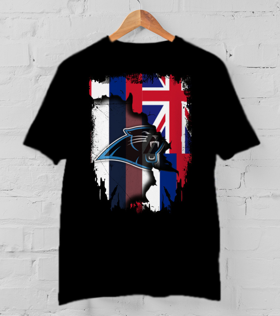 Together Hawaii Panthers Union Flag Fusion T-Shirt