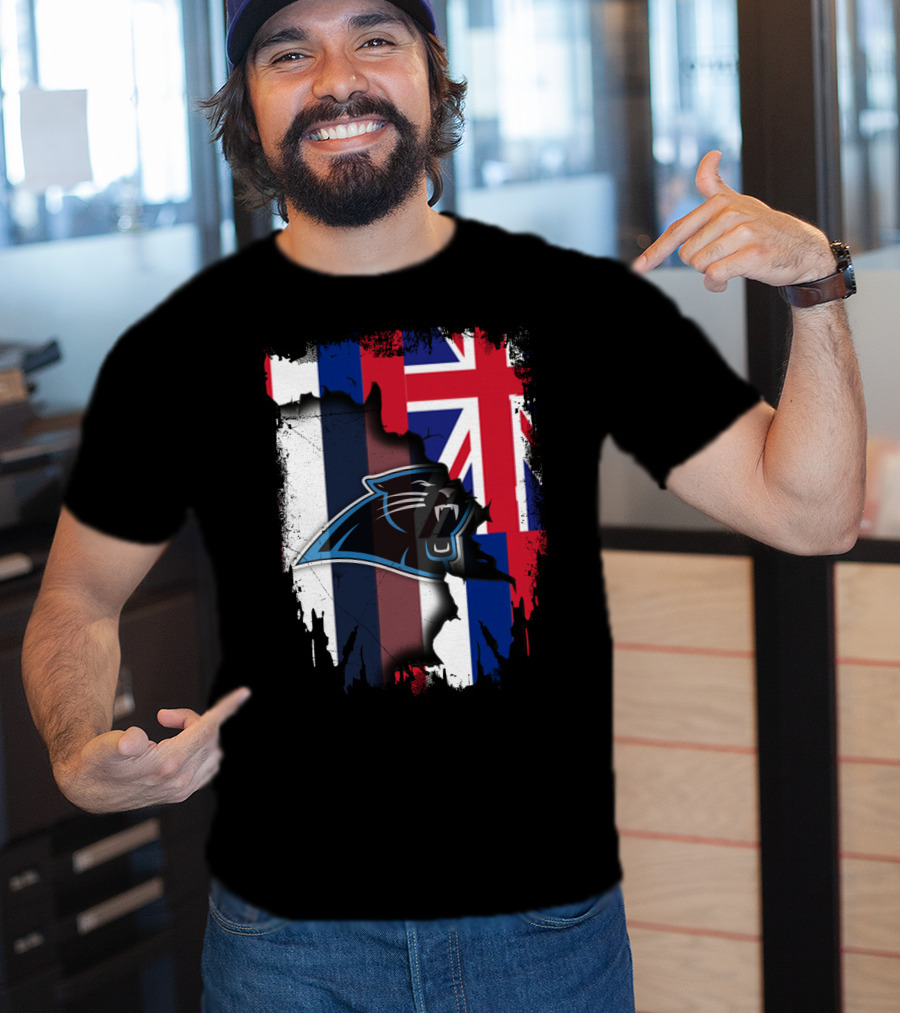 Together Hawaii Panthers Union Flag Fusion T-Shirt