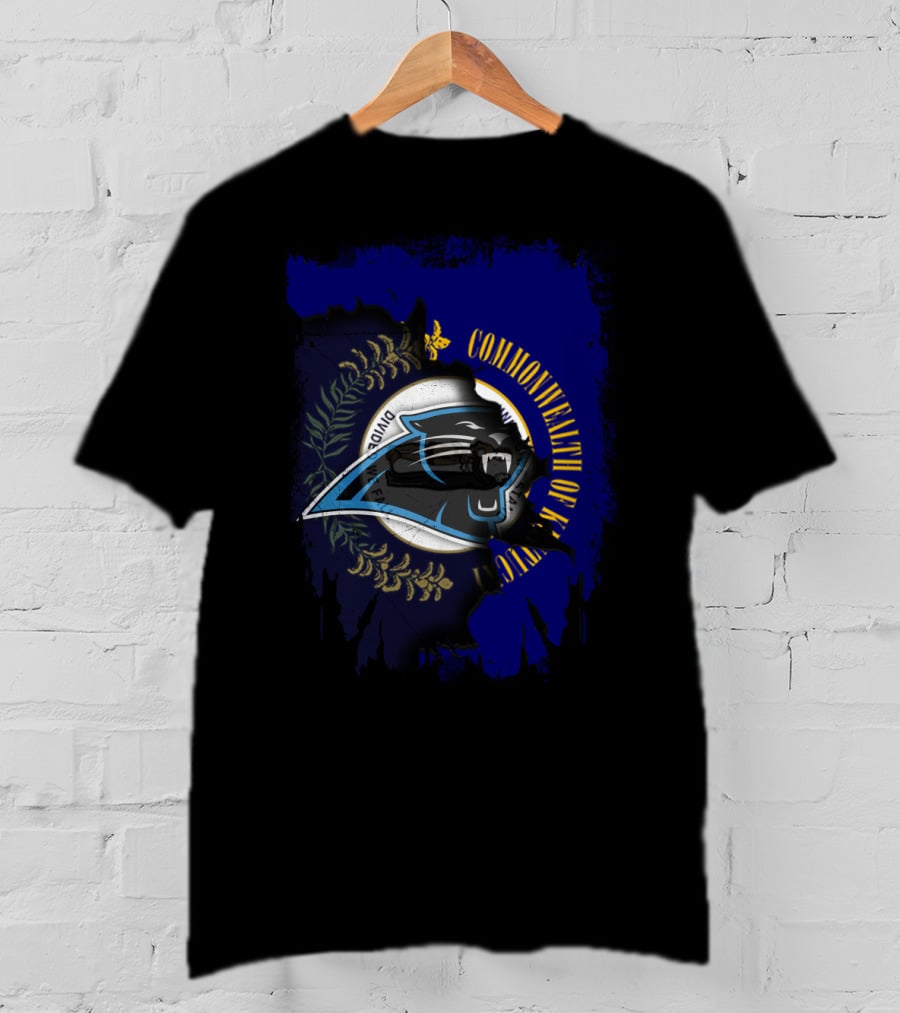 Together Kentucky Commonwealth With Carolina Panthers T-Shirt