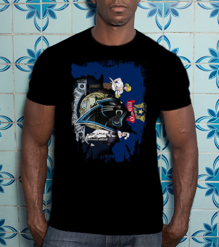 Maine Dirigo With Carolina Panthers Logo Integration T-Shirt