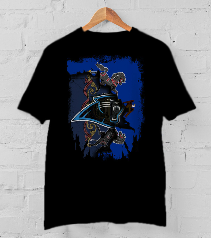 Together Pennsylvania With Panthers Emblem And Mythical Horses T-Shirt