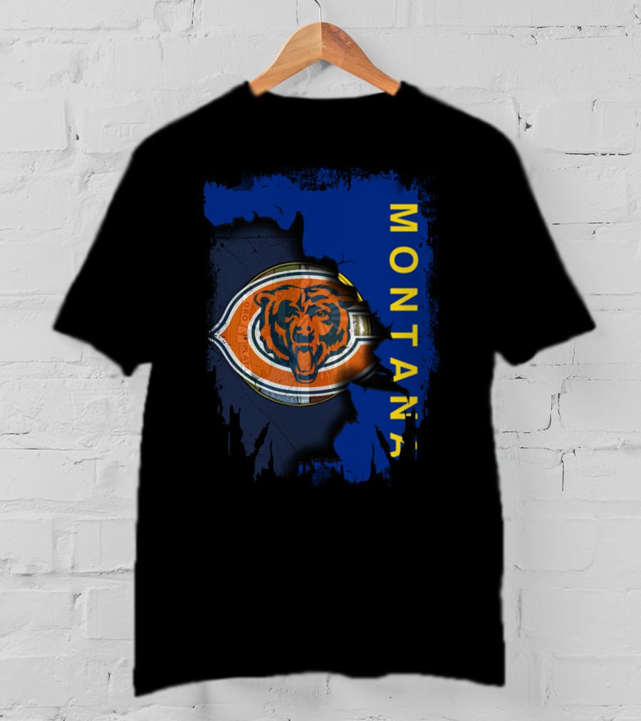 Montana Bears Iconic Emblem Together T-Shirt