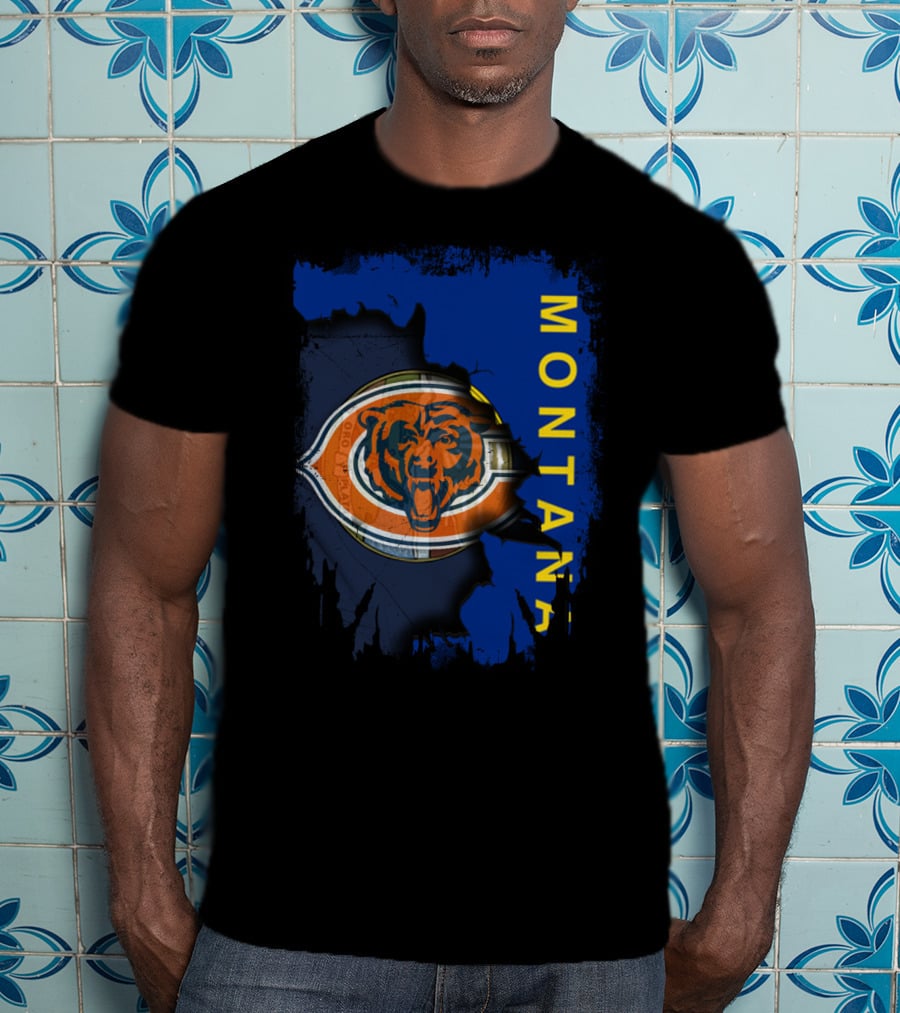 Montana Bears Iconic Emblem Together T-Shirt