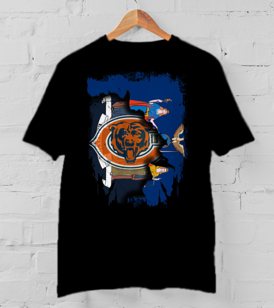 Chicago Bears Fans Unite With New York Spirit T-Shirt
