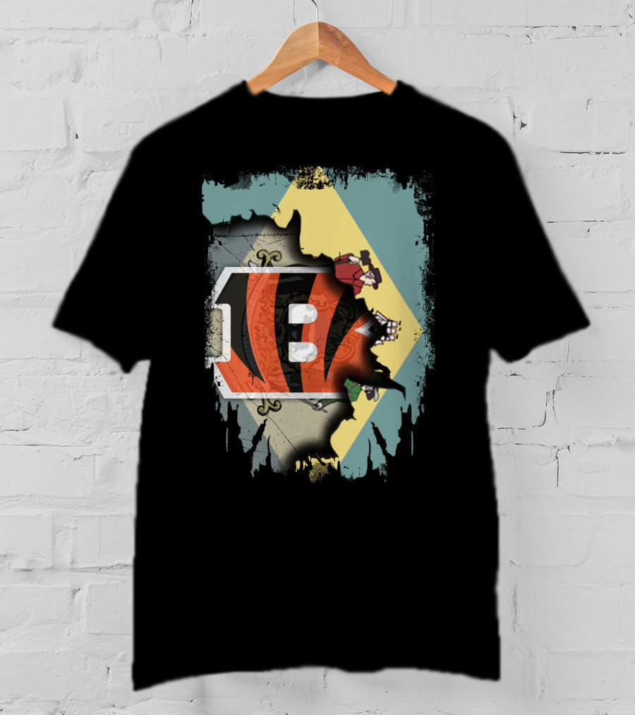 Together Delaware Bengals Flag T-Shirt