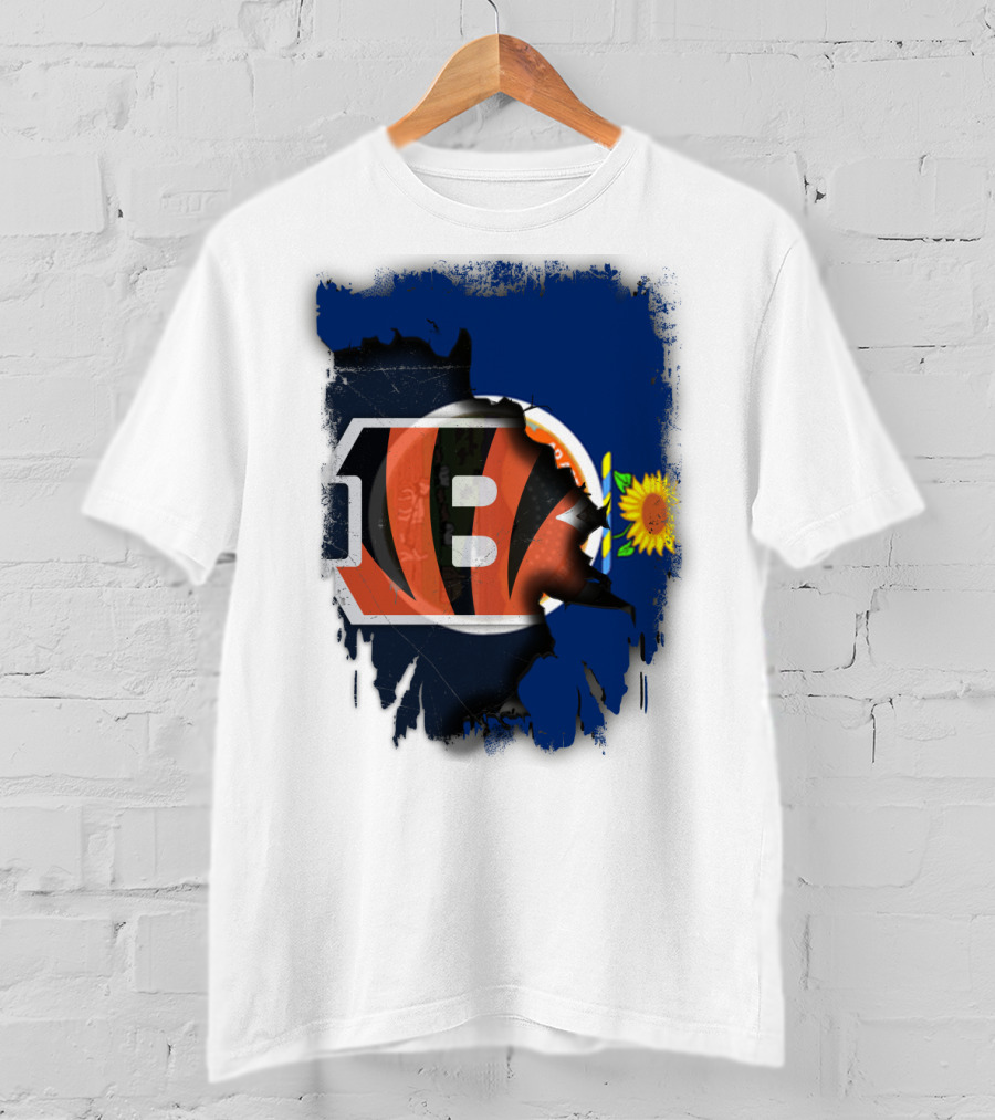 Kansas Bengals Sunflower Collaboration T-Shirt