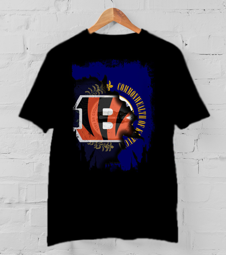 Commonwealth Of Kentucky United We Stand Bengals 13 T-Shirt