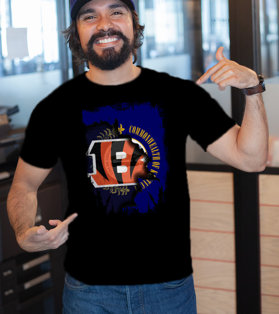 Commonwealth Of Kentucky United We Stand Bengals 13 T-Shirt