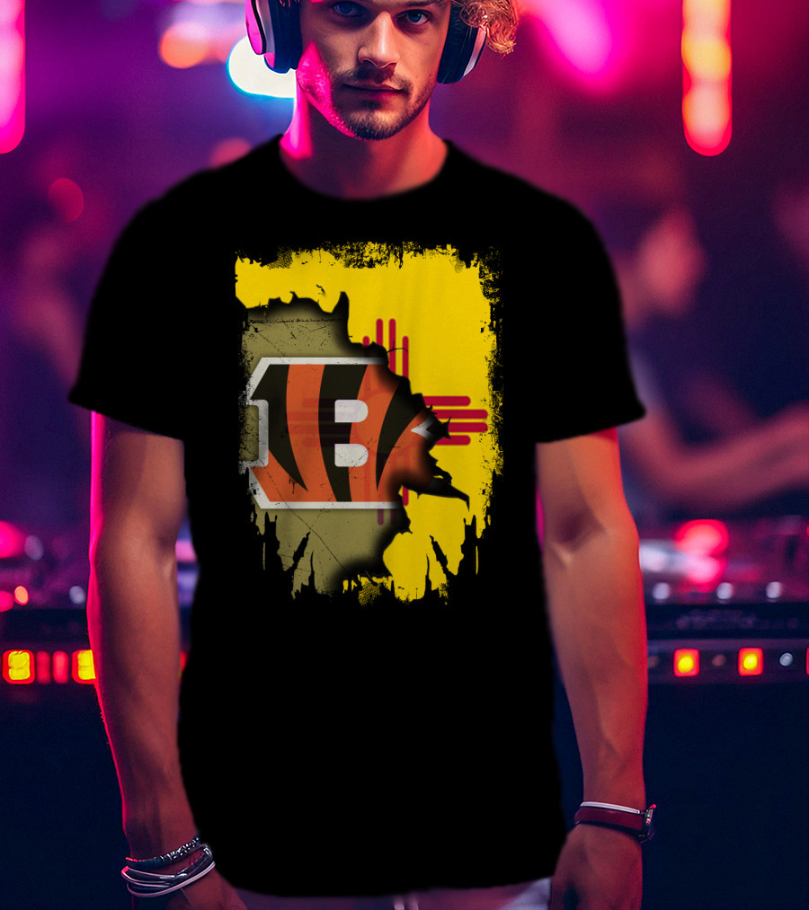 Together New Mexico Bengals Logo With Zia T-Shirt