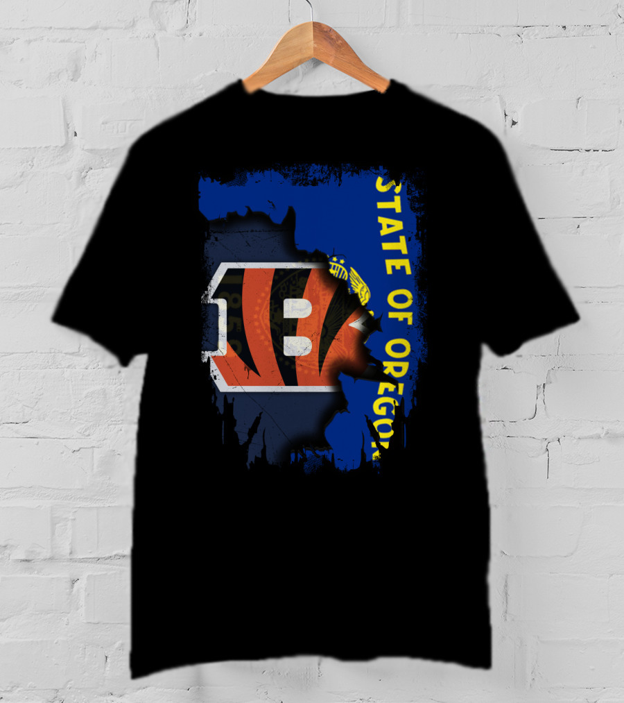 Oregon State With Bengals B T-Shirt