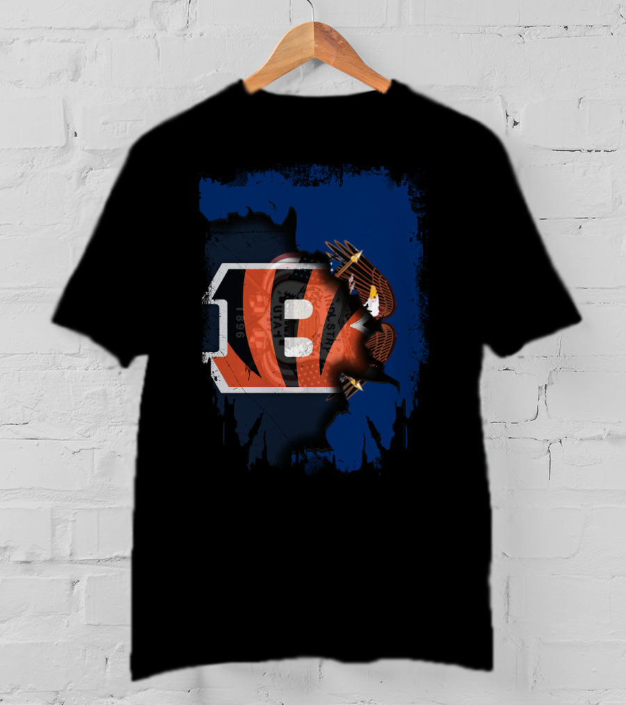 Utah Bengals Collaboration With American Eagle And Football Element T-Shirt