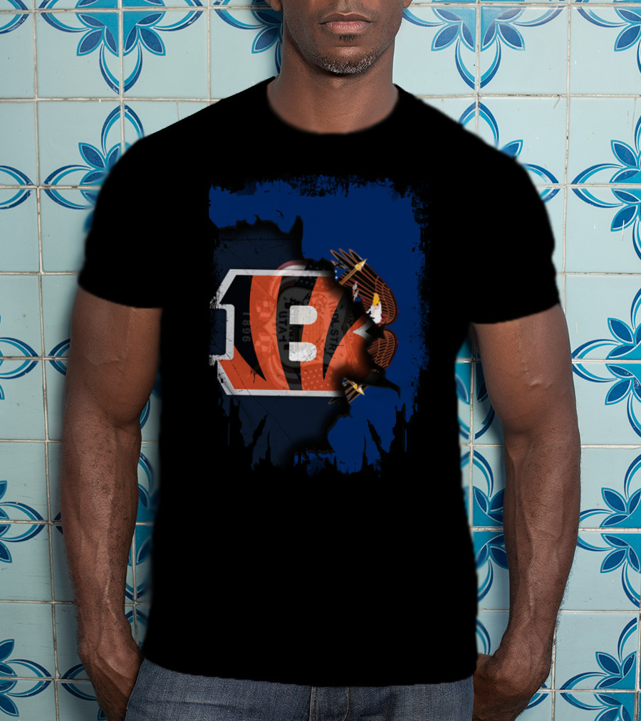 Utah Bengals Collaboration With American Eagle And Football Element T-Shirt