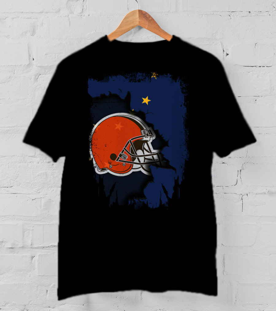 Alaska Browns Helmet Together T-Shirt