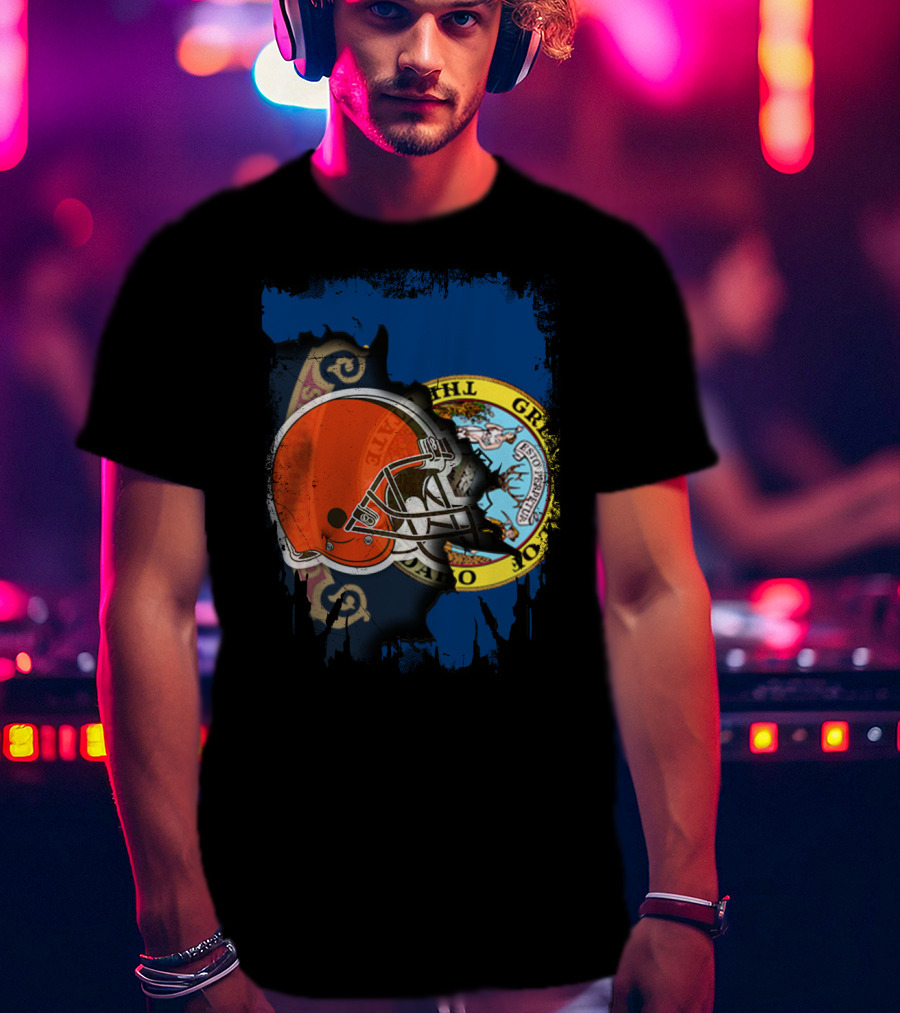 Together Idaho Browns Helmet And Seal T-Shirt
