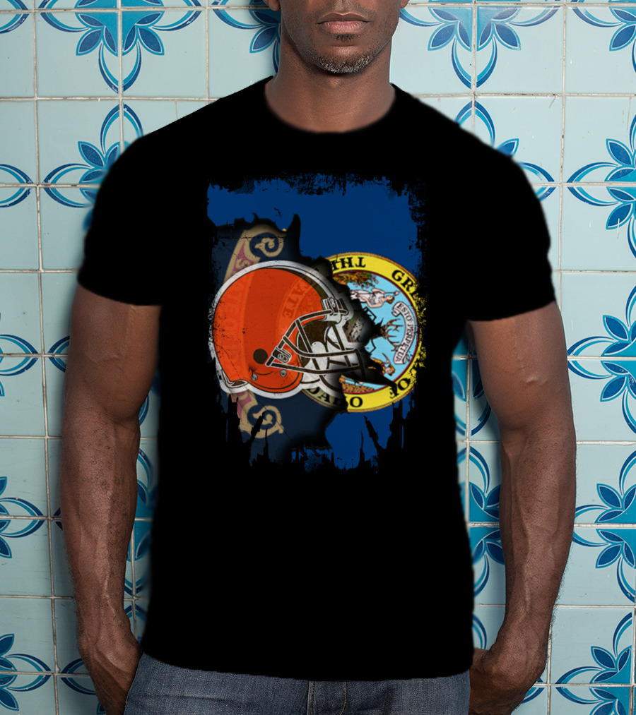Together Idaho Browns Helmet And Seal T-Shirt