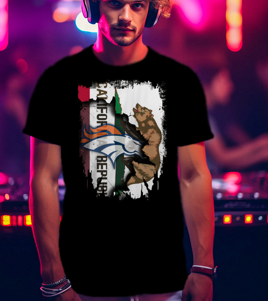 California Republic Meet Broncos Together T-Shirt