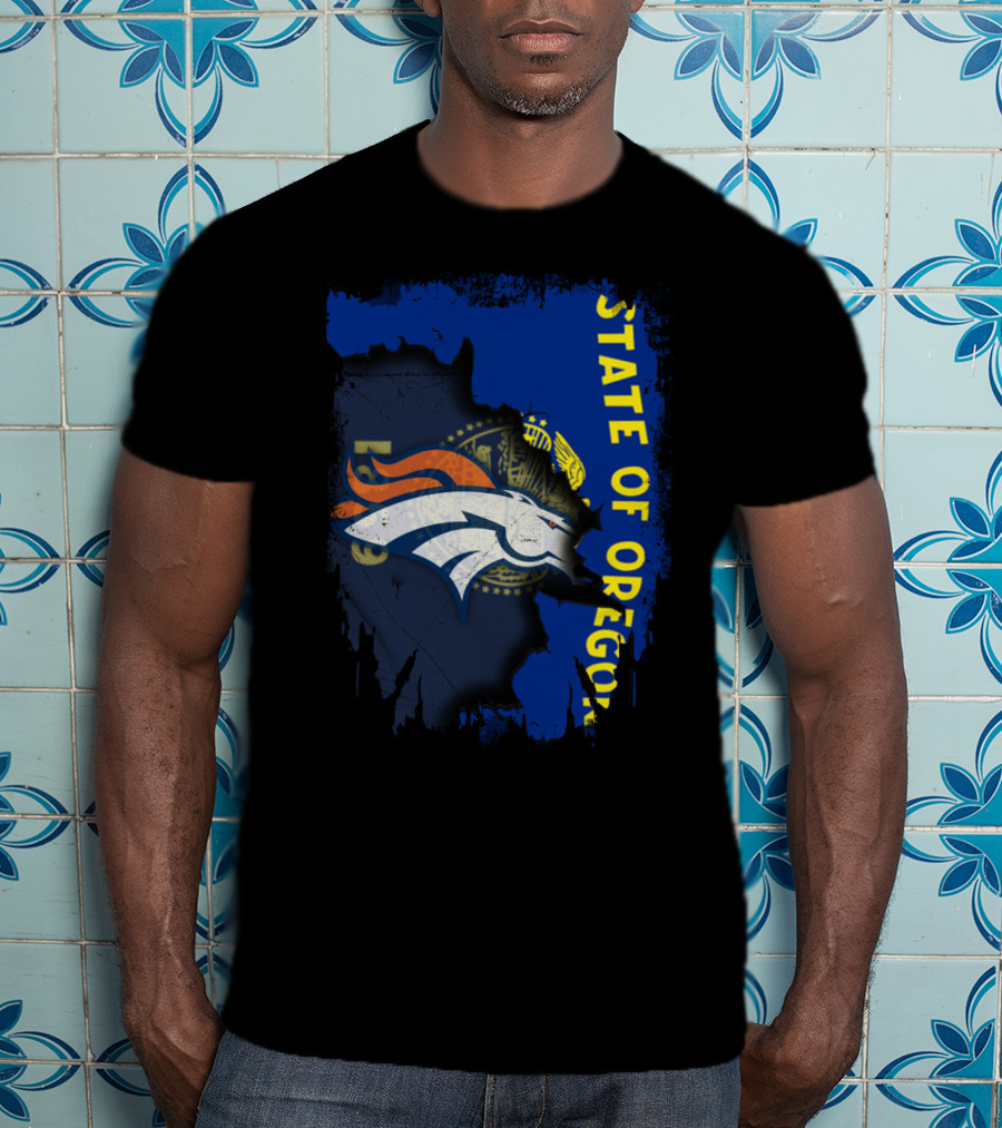 Together Oregon State Of Broncos T-Shirt