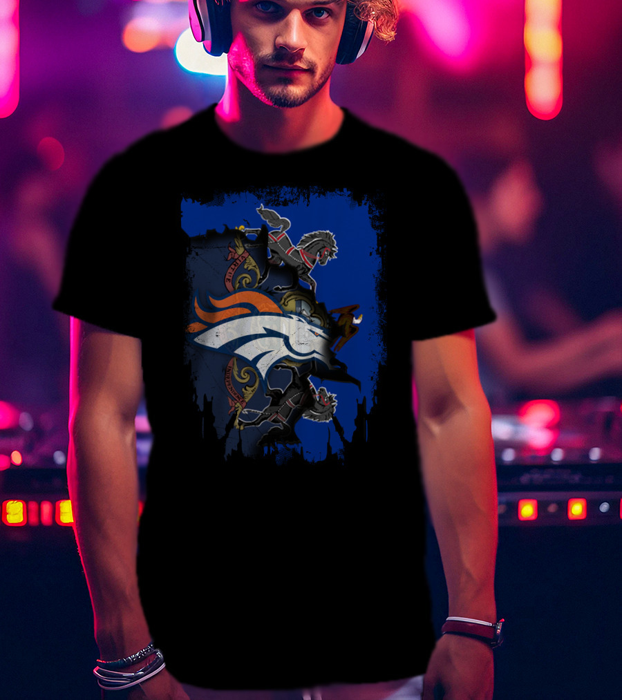 Together Pennsylvania Broncos Crest Fusion T-Shirt