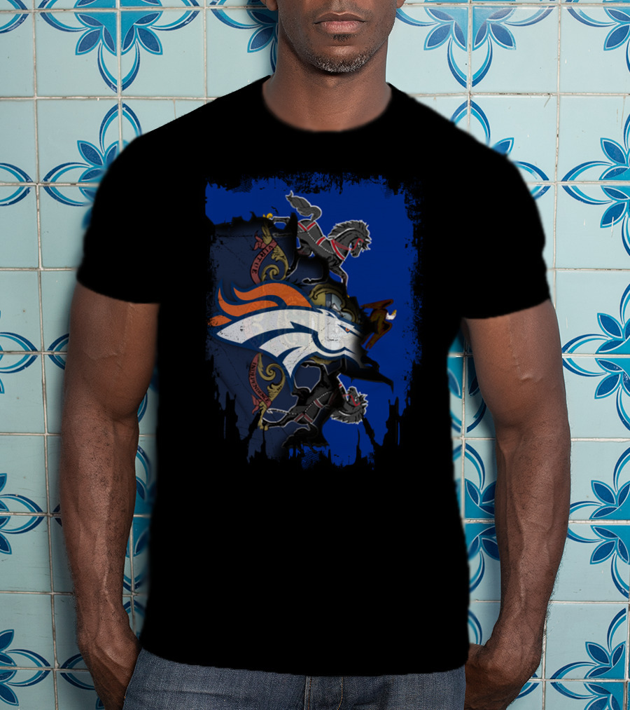 Together Pennsylvania Broncos Crest Fusion T-Shirt