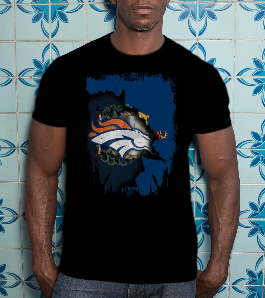 Together Vermont Denver Broncos Fusion T-Shirt