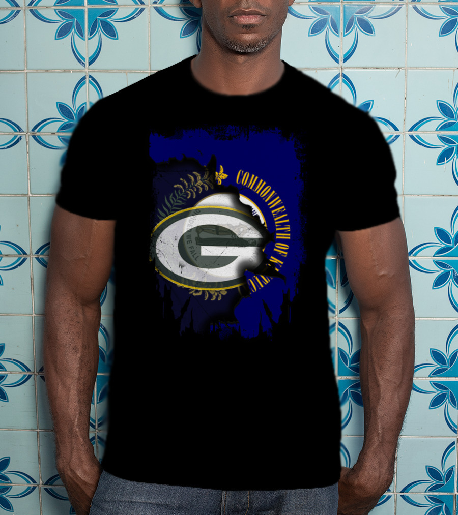 Commonwealth Of Kentucky Green Bay Packers T-Shirt