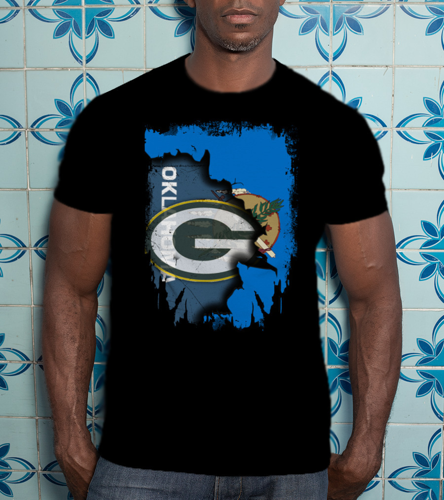Oklahoma State With Green Bay Packers T-Shirt