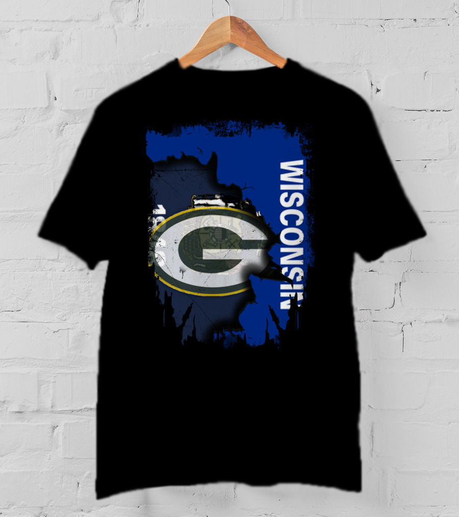 Wisconsin Green Bay Packers Together T-Shirt