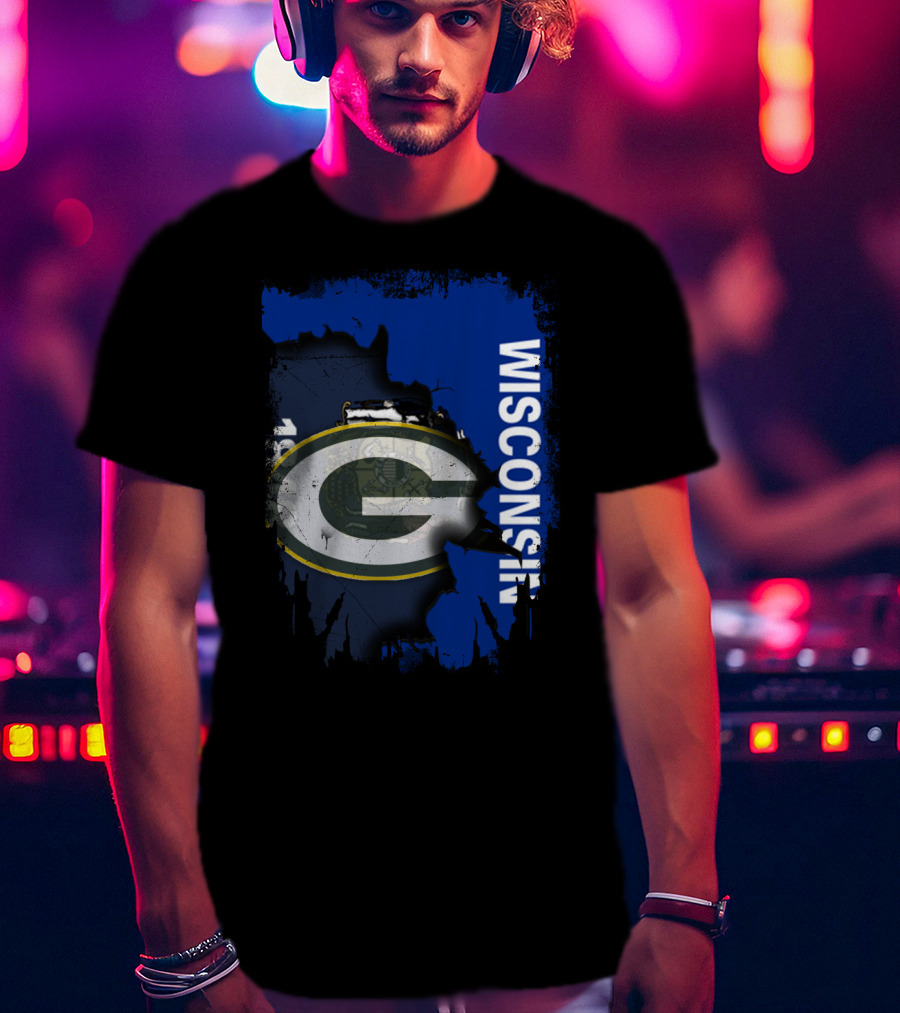 Wisconsin Green Bay Packers Together T-Shirt