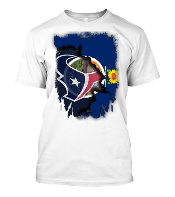 Kansas Sunflower With Texas Star Collaboration T-Shirt