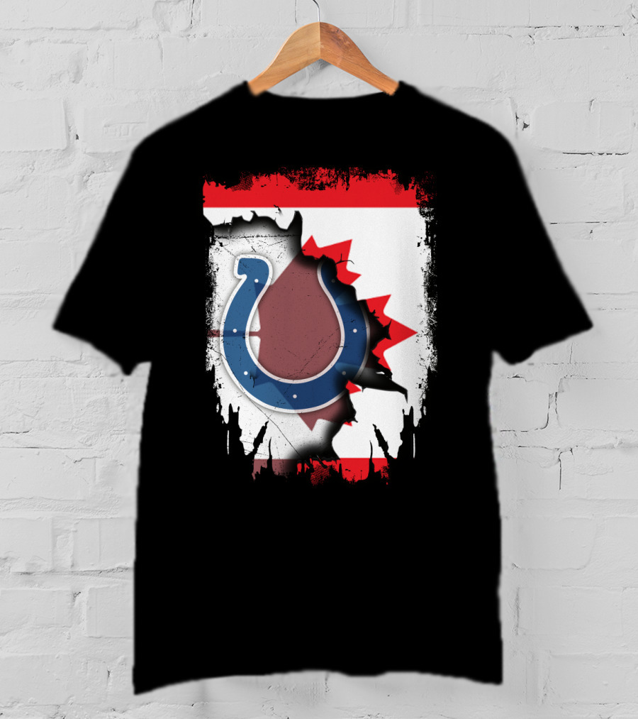 Canada Colts Flag Integration T-Shirt
