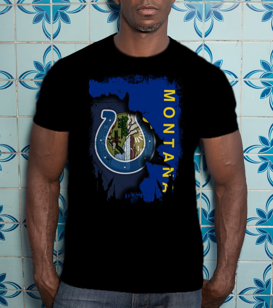 Together Montana Colts Iconic Symbol Collaboration T-Shirt