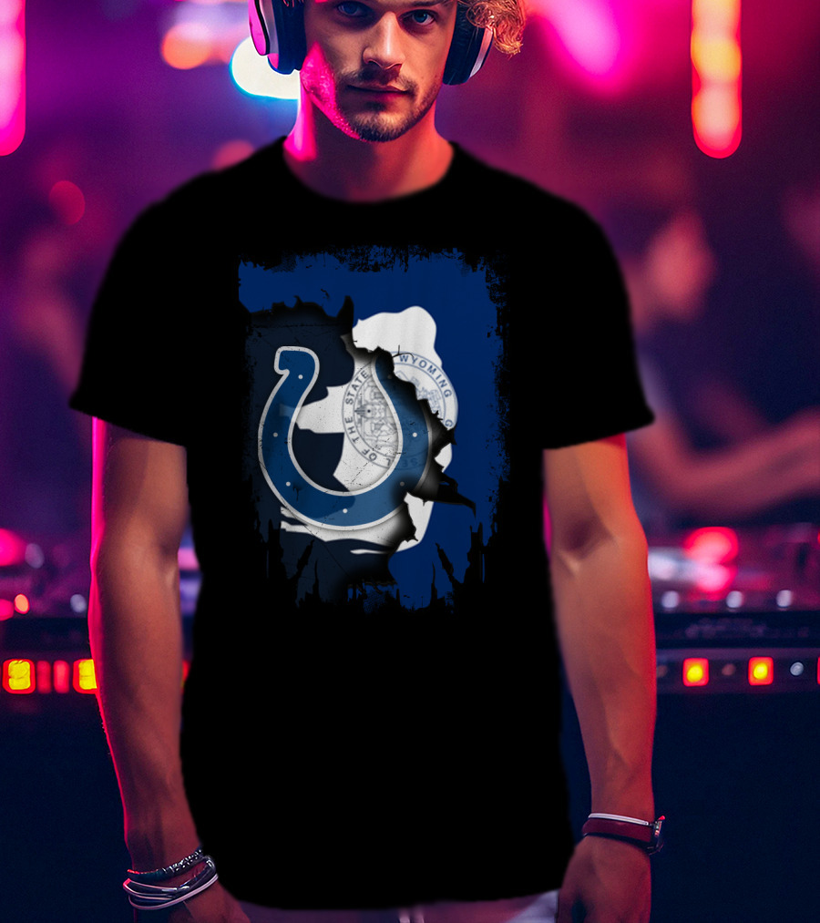 Together Wyoming The State With Colts T-Shirt
