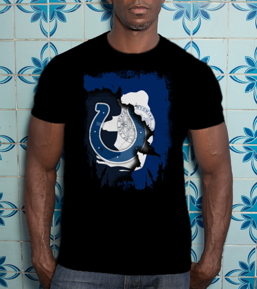Together Wyoming The State With Colts T-Shirt