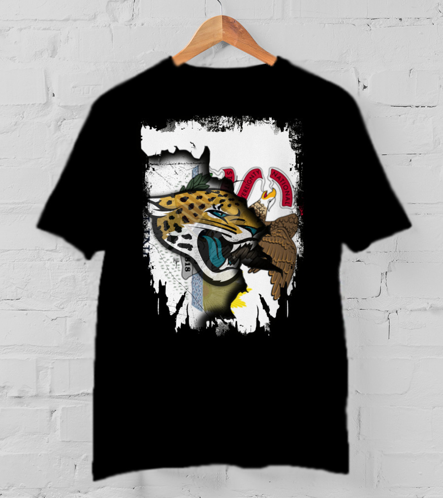 Together Illinois With Jaguars And State Flag T-Shirt