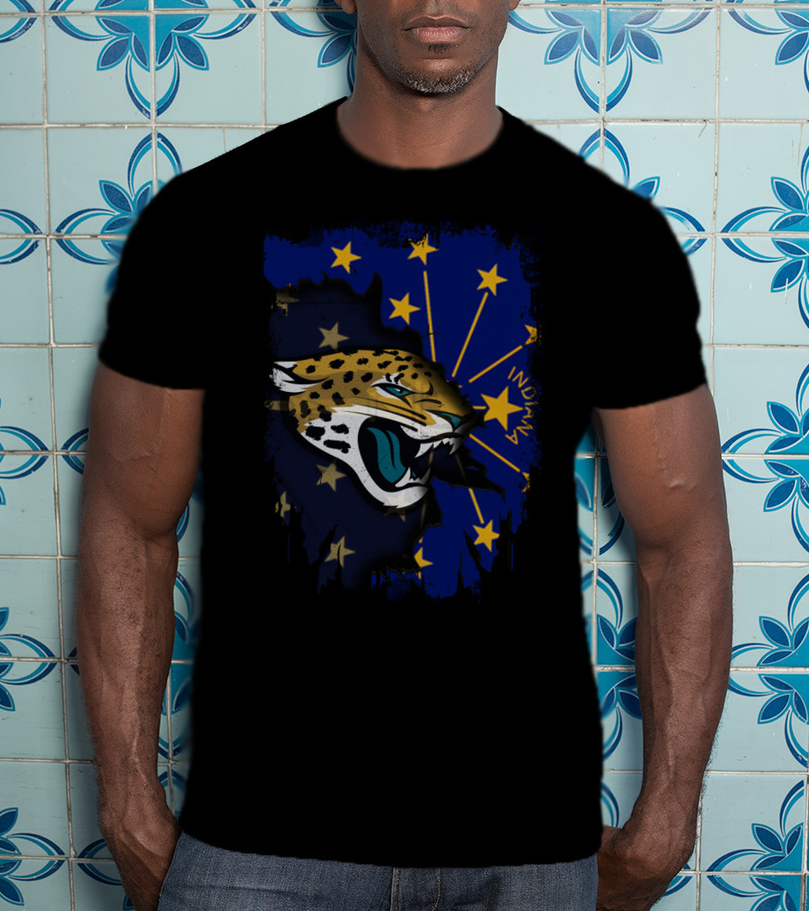 Indiana Jaguars Starburst Fusion T-Shirt