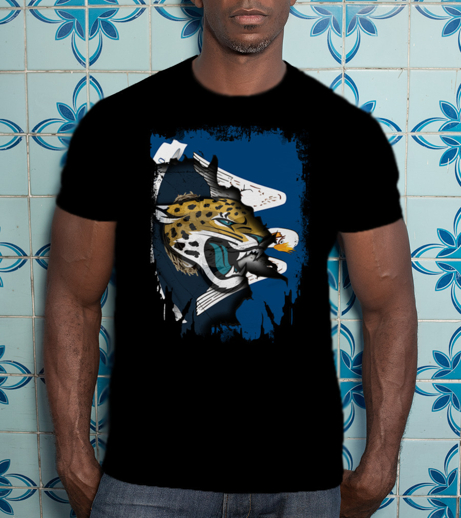 Together Louisiana Jaguars Eagle Fusion T-Shirt