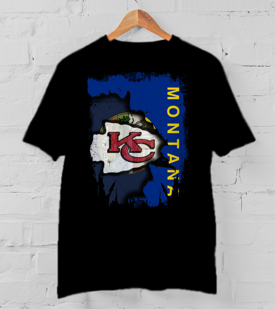 Montana Chiefs Logo Integration T-Shirt