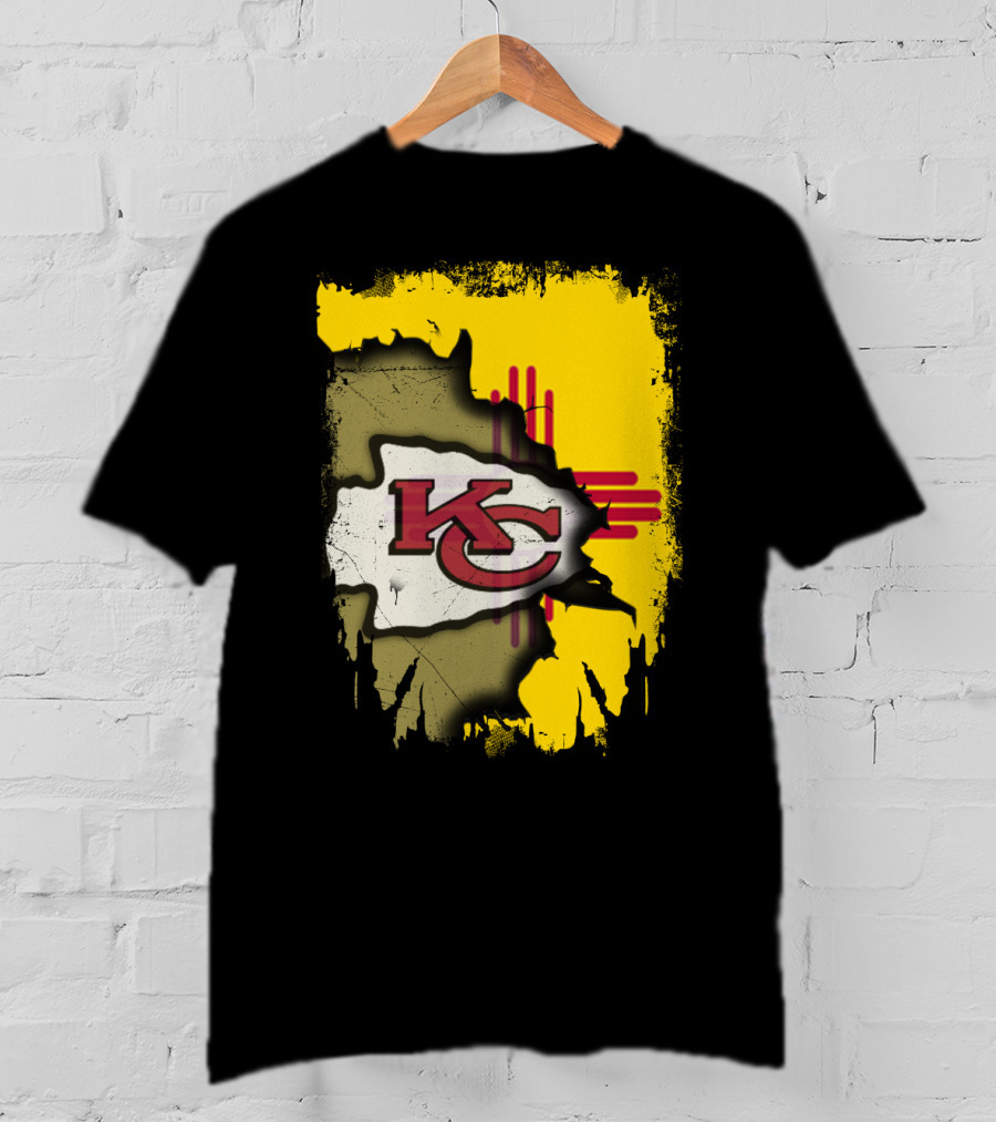 Kansas City Chiefs New Mexico Zia Symbol Together T-Shirt