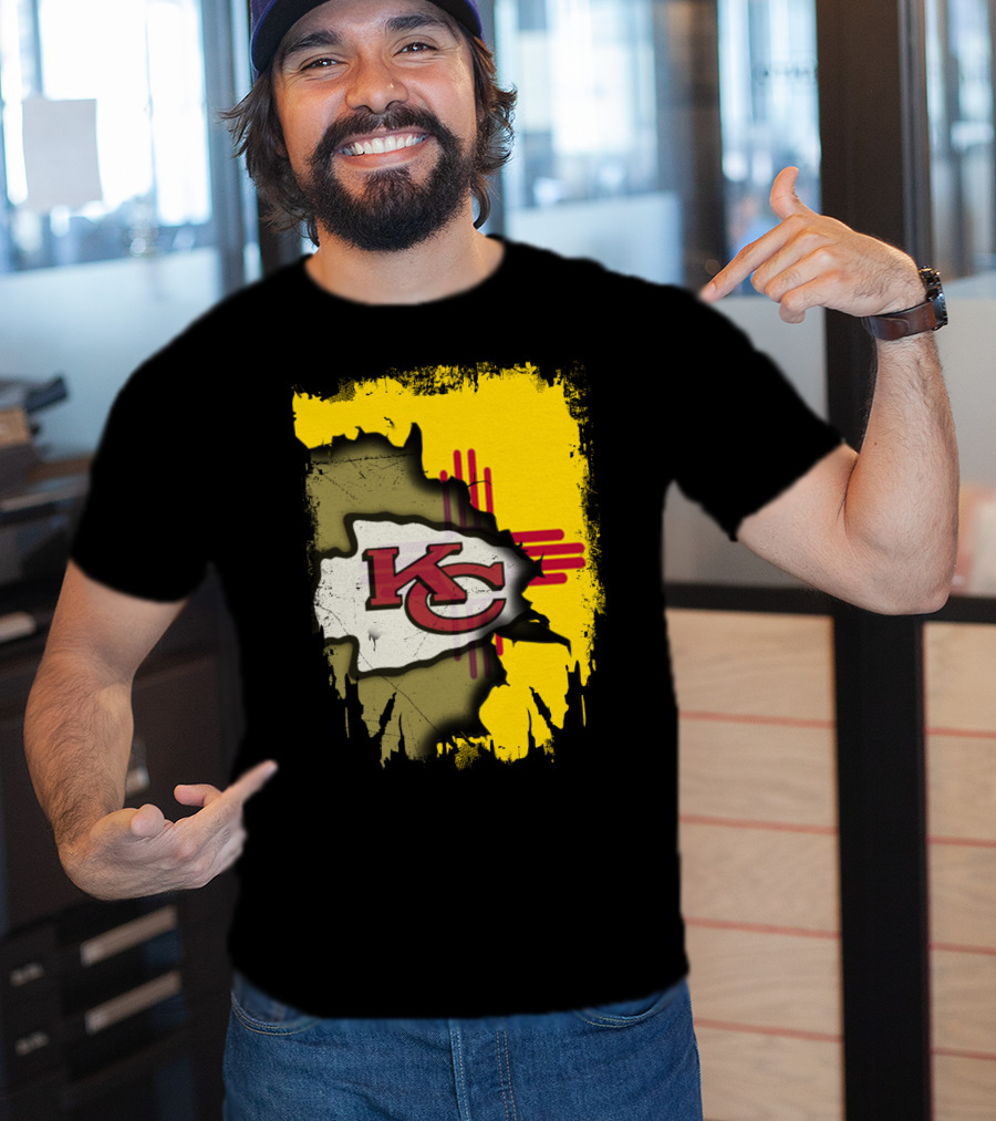 Kansas City Chiefs New Mexico Zia Symbol Together T-Shirt