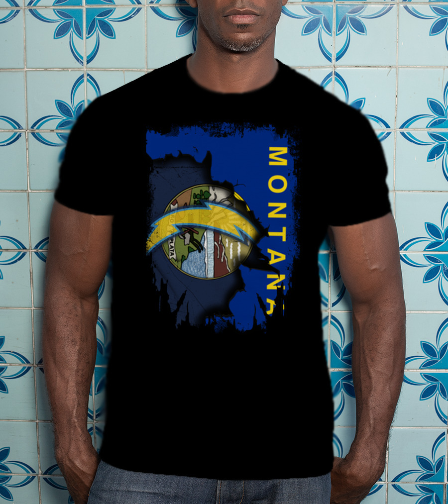 Montana Pride With Chargers Unity T-Shirt