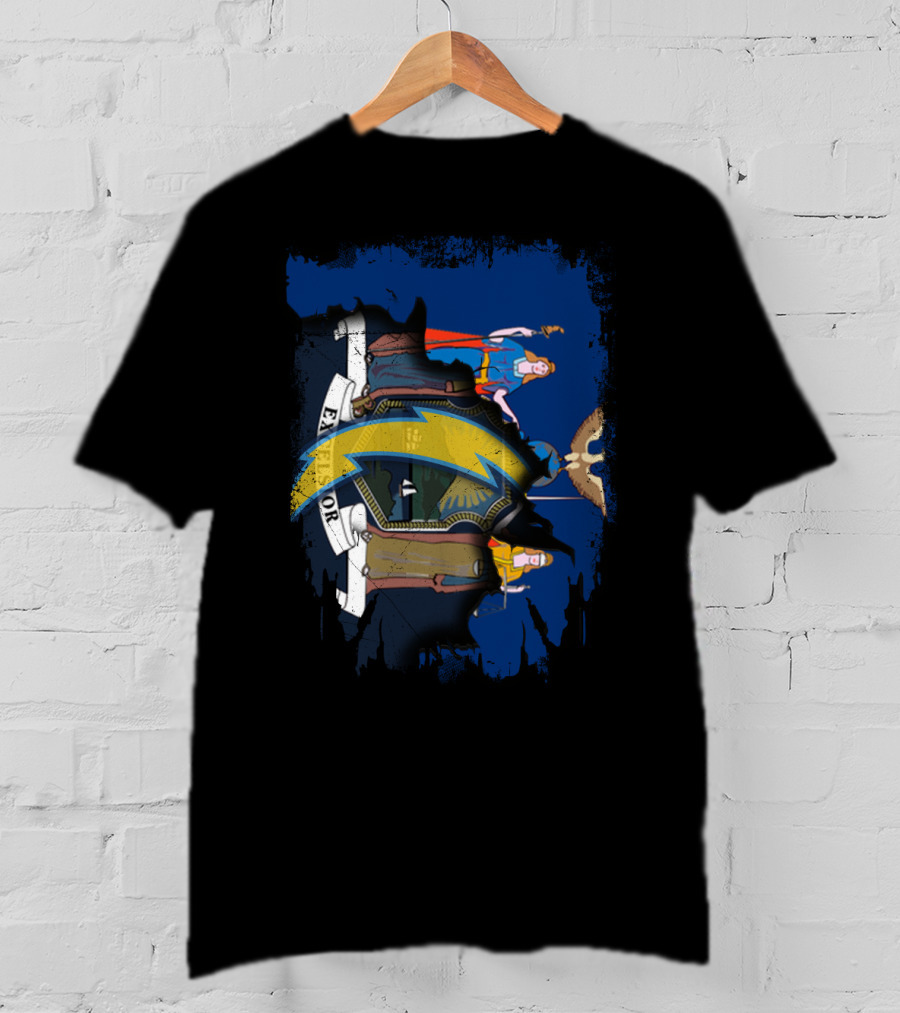 Together New York Excelsior Chargers Fusion T-Shirt